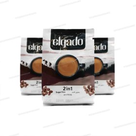 تصویر قهوه رژیمی الگادو ۲۰ عددی ۲ در ۱ بدون قند 