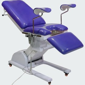 تصویر تخت ژنیکولوژی و اورولوژی 2 موتوره Gynecology and urology bed with 2 motors