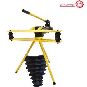 تصویر خم کن لوله 3 اینچ دستگاه لوله خم کن دستی هیدرولیک سایز 3 اینچ