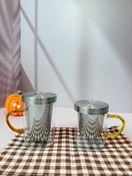 تصویر لیوان دمنوش در استیل 