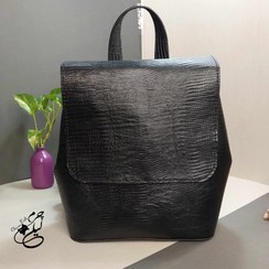 تصویر کوله پشتی دخترانه چرم طبیعی 