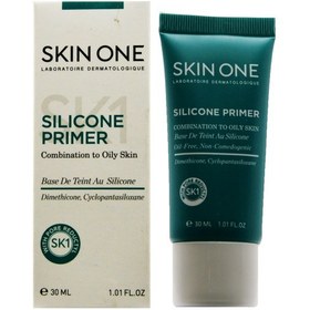 تصویر پرایمر سیلیکونی پوست مختلط تا چرب اسکین وان حجم 30 میلی لیتر ا Skin One Combonation to Oily Skin Silicone Primer 30ml Skin One Combonation to Oily Skin Silicone Primer 30ml