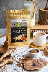 تصویر قهوه گانودرما و جینسینگ 360گرمی بدون شکر نورا فود 