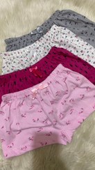 تصویر شلوارک نخی کد 1028 سایز ۴۲ تا ۴۴ رنگ های مختلف 