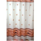 تصویر پرده حمام فرش مریم مدل Ana - سایز 180 × 240 سانتی متر - یشمی 