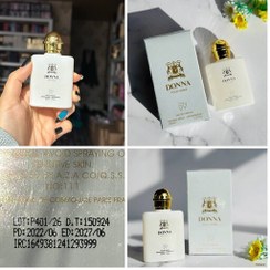 تصویر عطر جیبی زنانه ان وی مدل دونا با رایحه گرم 