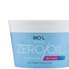 تصویر ژل کرم کاسه‌ای زیرو اویل بیول انواع پوست 200 میلی لیتری ZERO OIL SILK PROTEIN GEL CREAM BIOL 200ml