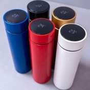 تصویر فلاسک هوشمند دماسنج دار ظرفیت 0.5 لیتری 