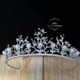 تصویر تاج عروس کد 835 Bridal tiara code 835