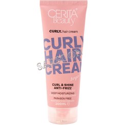 تصویر کرم مناسب موهای فر سریتا بیوتی 200 میلی لیتر Cerita Curly Hair Cream 