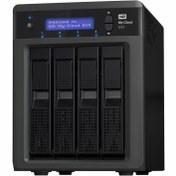 تصویر ذخیره ساز تحت شبکه وسترن دیجیتال مدل مای کلاود EX4 ظرفیت 12 ترابایت Western Digital My Cloud EX4 4 Bay NAS 12TB