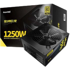 تصویر پاور گریت وال فول ماژولار Greatwall 1250W Greatwall eps1250da 1250w power supply