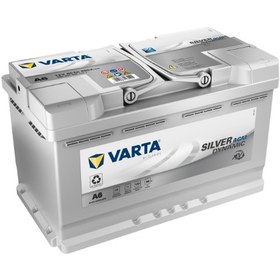 تصویر باتری خودرو وارتا 80 آمپر Silver Dynamic AGM Varta battery 80 Ah-AGM