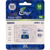 تصویر رم اس دی 16 گیگ ویکومن Vicco SD U3 90MB/s Vicco SD V60 16GB U3 90MB/s 600x Memory Card