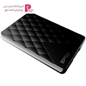 تصویر هارددیسک اکسترنال Silicon Power مدل دایموند D06 ظرفیت 1 ترابایت Silicon Power Diamond D06 External Hard Drive - 1TB