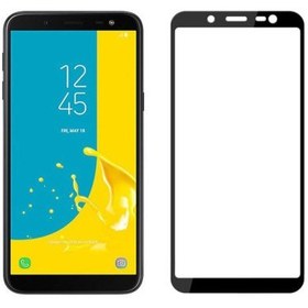 تصویر گلس و محافظ صفحه نمایش Full 3D مناسب برای گوشی سامسونگ J6 3D Full Cover Glass Screen Protector For J6