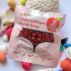 تصویر صابون اسکراب قلبی ۱۰۰ گرم 