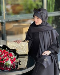 تصویر روسری زنانه نخ کشمیر وارداتی اورجینال قواره ۱۴۰ Women's scarf