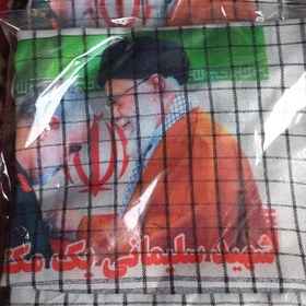 تصویر چفیه طرح رهبر و سردار 