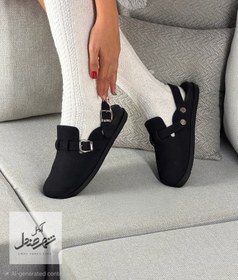 تصویر اسلیپر دو حالته زارا مشکی - ۴۰ 