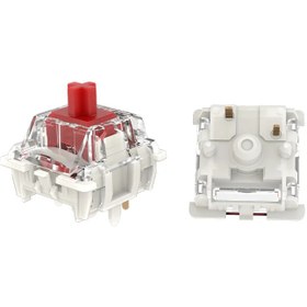 تصویر سوئیچ مکانیکال (لوب شده) - Switch Gateron RED G Pro 3.0 SMD LED 