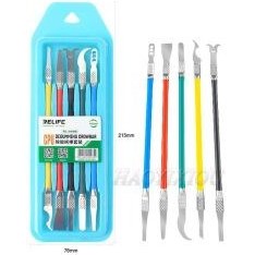 تصویر دسته تیغ چسبی ریلایف مدل RELIFE RL-049B RELIFE RL-049B CPU glue removal Crowbar set