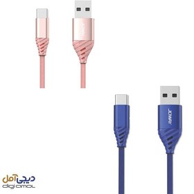 تصویر کابل تبدیل USB به USB-C جووی مدل TC12 به طول 1 متر 