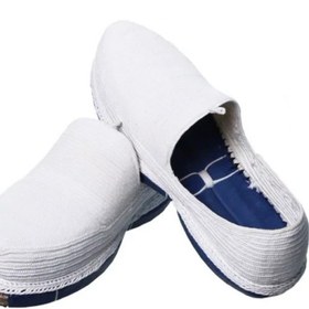 تصویر گیوه مردانه رنگ زیره ابی ( سایز 43 ) 