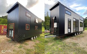 تصویر ویلا پیش ساخته قابل حمل ۶۰ متری مدل سولینا 