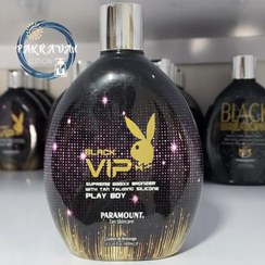 تصویر لوسیون سولاریوم پارامونت مدل BlacK VIP حجم 400 میل (اصل) PARAMOUNT BlacK VIP