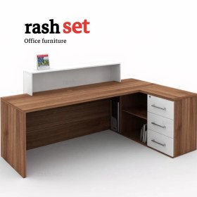 تصویر کانتر و میز پذیرش مدل تینا کد k103 