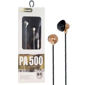 تصویر هندزفری PAPADA PA500 PAPADA PA500 music smart stereo earphone