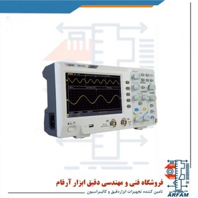 تصویر اسیلوسکوپ دیجیتال owon مدل SDS-1102 digital oscilloscope owon model SDS-1102