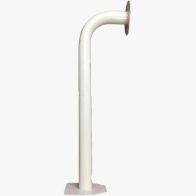 تصویر براکت دوربین خم 80 سانتی متر 80cm Curved CCTV Camera Bracket