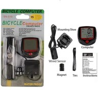 تصویر کیلومتر دوچرخه 15 کاره Bicycle computer