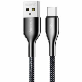 تصویر کابل تبدیل USB به MicroUSB ریمکس مدل RC-092m یک متری 