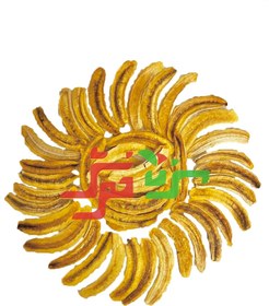تصویر موز خشک - باکس پوچ پلاستیکی / 250 گرم Dried banana