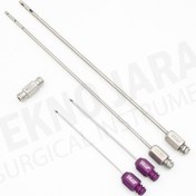 تصویر ست تزریق چربی ۵ تکه تمام استیل 