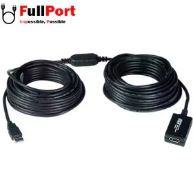 تصویر کابل افزایش طول 10 متری USB2.0 برند فرانت مدل FN-U2CF100 ا FARANET FN-U2CF100 Cable Extension USB2.0 10M FARANET FN-U2CF100 Cable Extension USB2.0 10M