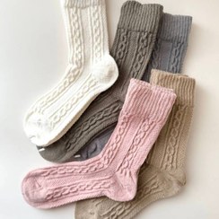 تصویر جوراب پشمی بافت 9932 