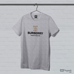 تصویر تیشرت طوسی Burberry 