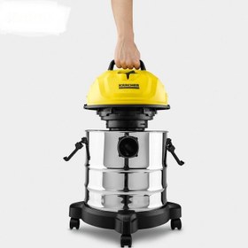 تصویر جارو برقی نیمه صعنتی آب و خاک کارچر اورجینال آلمان Karcher WD1s 