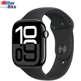 تصویر ساعت هوشمند اپل واچ سری 10 با نمایشگر AMOLED و بدنه فلزی 