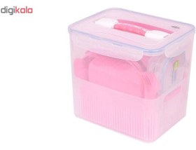 تصویر ست پیک نیک 6 نفره لیمون مدل 106 - طوسی 