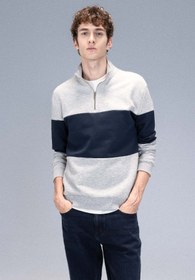 تصویر سویشرت مردانه دفاکتو آستین استاندارد راسته | Defacto D2401AX24AU 