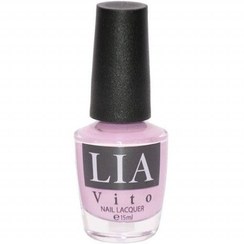 تصویر لاک تنالیته بنفش لیا ویتو 23 Pop Of Purple Nail Polish LIA VITO NO. 023