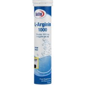 تصویر قرص جوشان ال آرژنین ۱۰۰۰ میلی گرم یوروویتال بسته ۲۰ عددی 