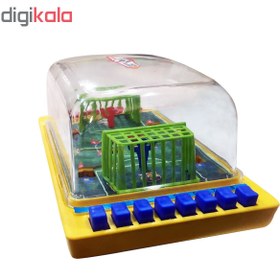 تصویر اسباب بازی مینی فوتبال مدل شیشه ای رومیزی Desktop Glass Model toy