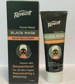 تصویر ماسک ذغال 75 میل رینوزیت Renuzit Black Mask 75ml