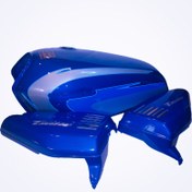 تصویر باک موتورسیکلت تیزرو یدک پارس کد MF2000252 به همراه قاب بغل 